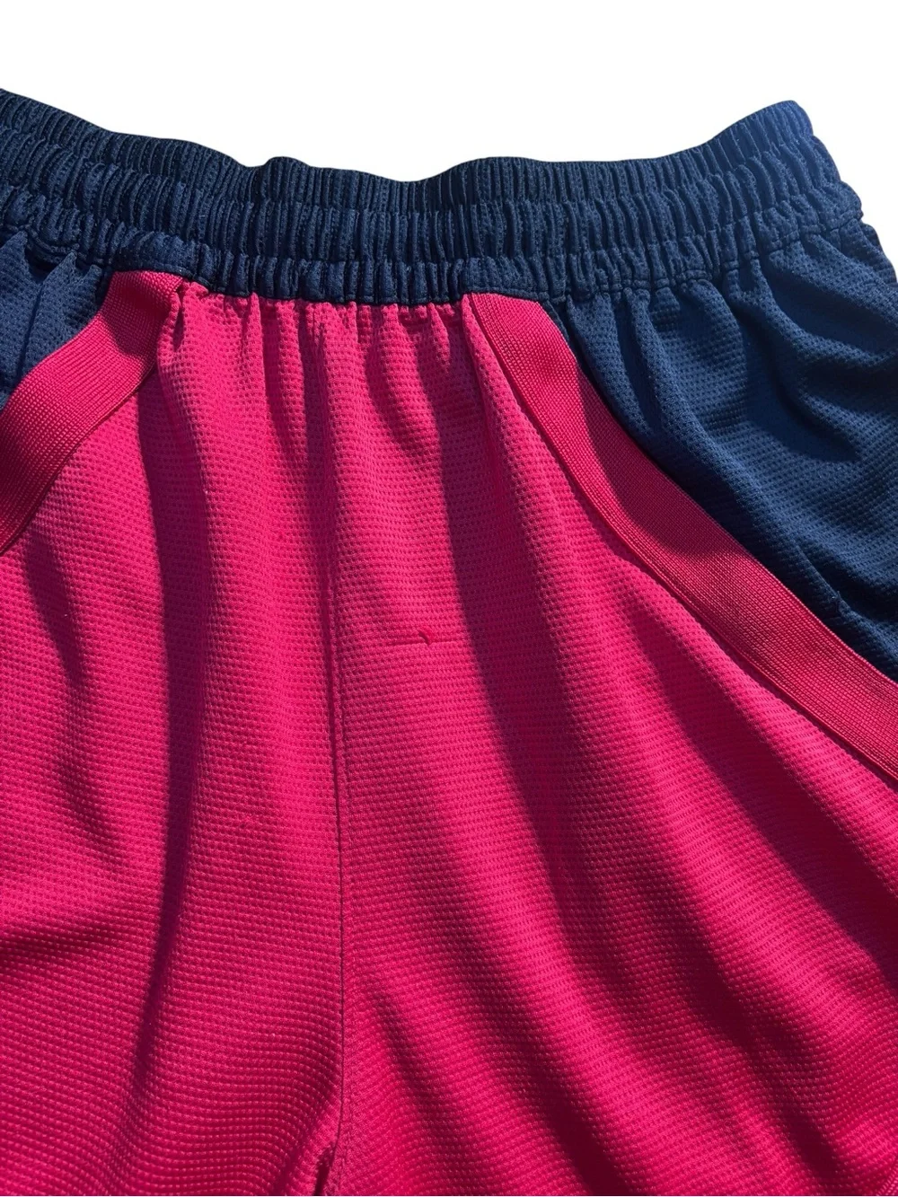 Jordan red and black Basketball Shorts
